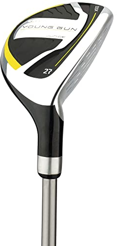 Young Gun SGS X Junior Kid Golf 27 Hybrid Rescue Wood Left Hand Age 3-5 Yellow