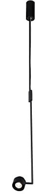 Paulmann 79772 LED Pendelleuchte Puric Pane 600lm 3-Step-Dim höhenverstellbar incl. 1x9,5 Watt dimmbar Hängeleuchte Schwarz Metall 2700 K
