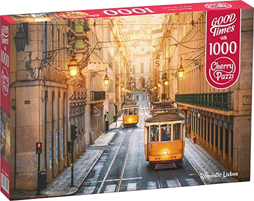 CherryPazzi Puzzle 1000 pièces : Lisbonne Romantique