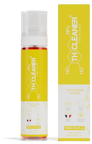 THCleaner – Anti‑THC Mundspray 100 ml Zitrone | Speichel Detox | Anti‑THC Speichelreiniger | Detox Spray für den Mund