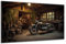 DARO Design - Wand-Bild auf 6mm HDF 30x20 cm Lost Place Motorrad Garage - Wand-Deko Bilder Geschenk