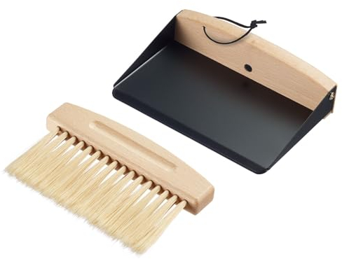 Westmark Tischkehr-Set – Praktisches Set aus Handfeger und Schaufel zum Beseitigen von Krümeln am Esstisch, langlebig und kompakt – 154 x 110 x 40 mm