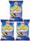 Walkers Wotsits Crunchy Cheese Sharing Bag Crisps 140g X 3 Pack, Really Cheesy Flavour Corn Puffs, No Artificial Colours or Preservatives, Suitable for Vegetarians