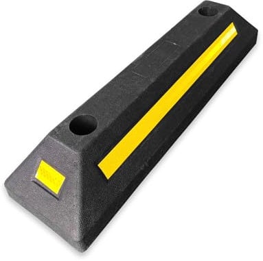 Floordirekt Parkplatzbegrenzung Fuji - Parkblock Radstopper für präzises Einparken - Schutz vor Kollision in engen Garagen