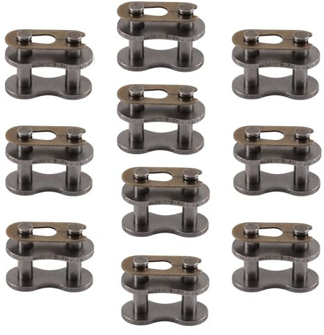 GOOFIT 10PCS 530 Chain Master Link Ersatz für 50cc 70cc 90cc 110cc 125cc ATV Go Kart Off-Road Vehicle Dirt Bike