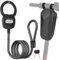 Gaethra Candado Patinete Electrico con Combinacion Código de 4 Cifras, 150CM Candado Bicicleta con Bolsa 4L, 12MM Thick Cable Lock High Security, E Scooter Lock para Bicicleta, Scooter, Motos