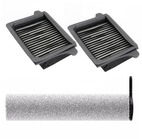 ZAPYVET Kit de Filtre à Brosse à Rouleau for aspirateur Robot Nettoyeur de Sol sans Fil à Vapeur Floor O-NE S7 Accessoires Pièces de Rechange pour Nettoyeur Vapeur