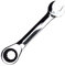 Llave de vaso de trinquete reversible combinación de una sola llave de apertura rápida 72 dientes llave de trinquete duradera