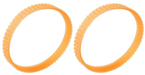 Confezione da 2 cinghie di driver per pialla colorata, resistenti, per modelli 1900B BKP180 KP0810, cintura nera