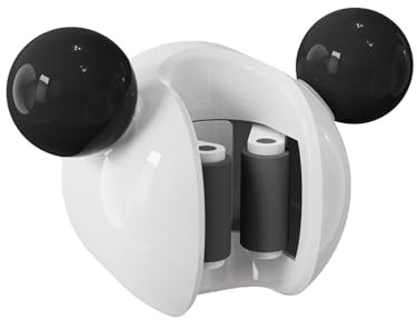 Mop Hanger Wall Mount Mop Holder Broom Holder Adhesive Bear Shape Utility Hanger Removable Household Gadgets Hanging Home Organization for Bathroom Kitchen