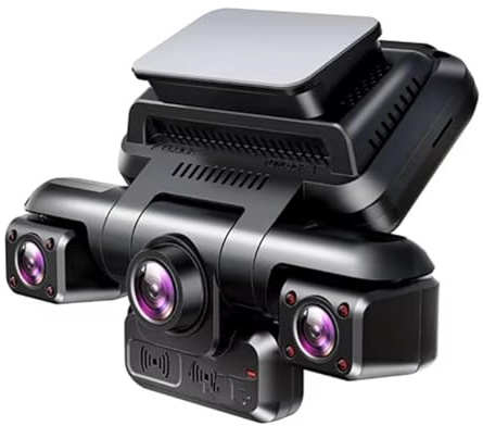 Rear View Camera 4CH GPS Dash Cam I7pro Front 4K/2K+3 * 1080P For Car 360 DVR Camera 24H Parking Mode WiFi Video Recorder IR Night Vision(No card)