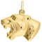 My Gold Damen Herren Anhänger Panther Gold 333 (Ohne Kette) Echtes Gelbgold (8 Karat) Raubkatze Tiger Löwe Leon V0009126