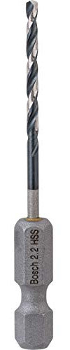 Bosch Professional 1x Impact Control HSS Spiralbohrer (für Metall, 2,2 x 27 x 64 mm, Zubehör Schlagbohrmaschine)