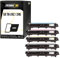 Patronenbob 5X Toner Kompatibel TN242 TN246 CMYK für Brother DCP-9017CDWG1 9017CDWG1 9022CDW HL-3142CW 3152CDW 3172CDW MFC-9142CDN 9342CDW 9332CDW