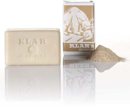 Klar Seifen Heilerdeseife, 3er Pack (3 x 100 g)