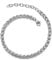 COOLSTEELANDBEYOND Klassischer Edelstahl Damen Mädchen Franco Link Fußkette Fußkettchen, Verstellbare