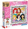 Clementoni 38805 Frame me up Princess – Puzzle 60 Teile ab 4 Jahren, buntes Kinderpuzzle inkl. Rahmen aus Karton, zum Aufhängen ohne Kleber, Geschicklichkeitsspiel für Kinder