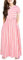YEBIRAL Sommerkleider Mädchen Kurzarm Kleid Baumwolle Streifen Print Lange Kleid Tasche Rundhals Freizeitkleidung 2-12 Jahre