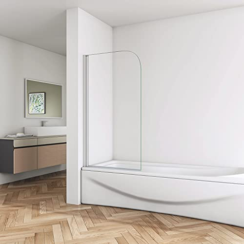 Biubiubath Paroi de douche pivotante en verre de haute qualité 800 x 1400 mm