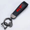 ACSUZ Auto Schlüsselanhänger, für KIA GT GTLINE Forte Ceed Car Key Chain Schlüsselbund Innenraum Styling Zubehör with Logo,Red-A