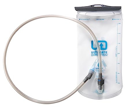 Ultimate Direction Water Reservoir, Hydration Bladder with Straw for Hiking, Running, Endurance Athletes, Made by Hydrapak, 1.5L-3.0L