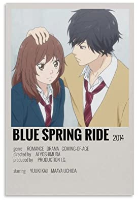 Rudd Blue Spring Ride (6) Poster-Wandkunstdruck, Retro-ästhetische Raumdekoration, Malerei, Leinwand, Poster für Zuhause und Büro, Dekorationen, 20 x 30 cm