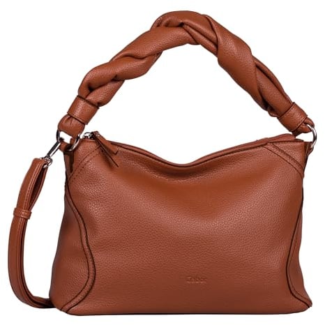 Gabor bags Kristy Damen Umhängetasche Crossbody Bag Mittelgroß Braun