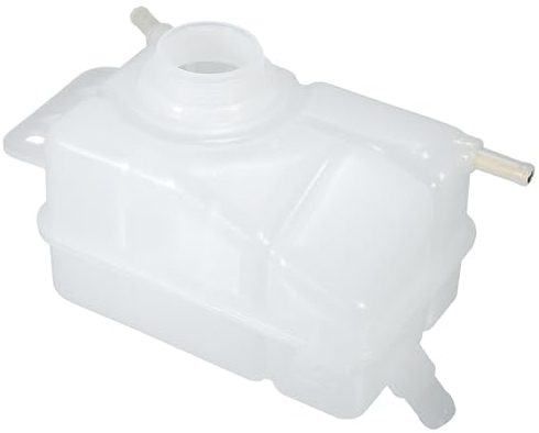 A ABSOPRO Depósito de Expansión de Agua de Refrigerante, Botella de Recuperación de Expansión de Refrigerante de Motor No.96817343 para Chevrolet Aveo 2004-2008 Blanco, 1 Unidad