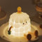 Auezona Nachtlicht Kinder Kuchen, Silikon Nachtlicht Baby, 3 Lichtmodi Stilllicht Dimmbar Touch mit Timer, Kawaii Nachtlicht Kinderzimmer Deko, Geburtstagsgeschenk, Geschenke für Mädchen Junge
