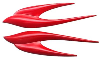 Auto Stemma Adesivo per Lancia Ypsilon,3D Emblema Logo Badge Stickers per Carrozzeria Cofano Parafango Bagagliaio Auto Styling Accessori Decorativi,D