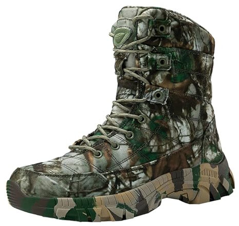 Herren-Arbeitsstiefel, seitlicher Reißverschluss, leicht zu tragen, hohe Oberseite, schützende Militärstiefel, rutschfeste Sicherheitsstiefel mit Fußgewölbeunterstützung, Wanderstiefel, vielseitig und