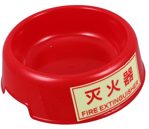 HOMOCONO Supporto Estintore Notturna Base Stabile e Riflettente Per Estintori Facilità Di Installazione e Identificazione Ambienti Scuri