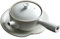 Juego de té de cerámica de gran capacidad y diseño de luna antigua de estilo chino, con asa lateral y soporte para ollas