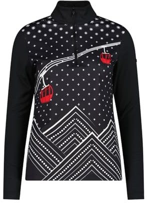 CMP Damen Softech Rollkragen Skipulli mit Dry Function - 38