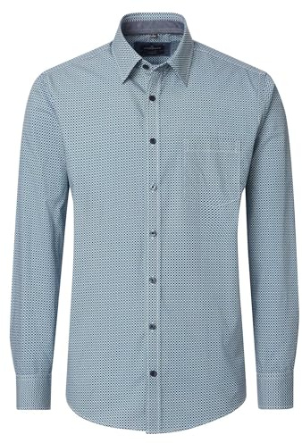 CASAMODA Freizeithemd Langarm Print Casual Fit