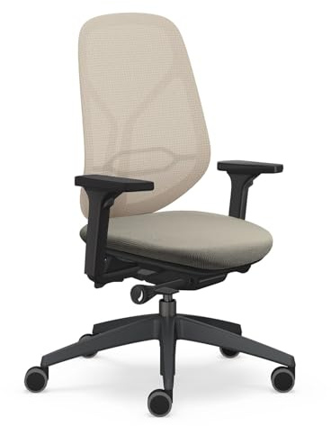 Sedus se:kit pro ergonomischer Bürostuhl mit Membranbespannung, Lordose, 3D Armlehnen, Sitz mit Tiefenverstellung, Höhenverstellbar 40-53cm, bis 150kg belastbar, Made in Germany