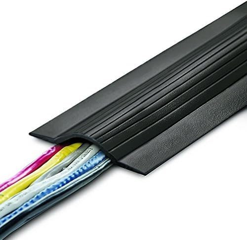 UT Draht utw-Cable Decke Low Profile Kordel Cover und Displayschutzfolie schwarz