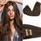 GOO GOO Tape Extensions Echthaar 35cm 20pcs 50g Schokolade Braun Tape in Extensions Echthaar Haarverlängerung Echthaar Tapes Hair Extensions Echthaar