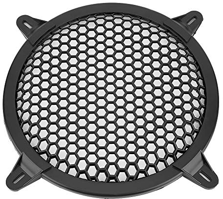 EBTOOLS pour Grille subwoofer 30 cm Grilles de Haut-Parleur Remplacement de la Housse de Protection pour Haut-Parleur Rond Grille de Protection en Haut(8 Pouces)
