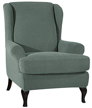 PETCUTE Ohrensessel husse ohrensessel bezug Stretch sesselhussen Sessel bezug husse für ohrensessel