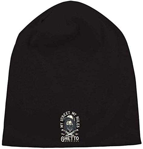My Street My Rules Ghetto Beanise Hood Unisex Breathable Cap Hat Bequemes Trikot One Size