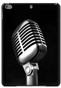 Retro Microphone Jazz Music Tablet Hülle Schutzhülle Taschen für iPad Pro 10.5, iPad Air (2019, 3rd)