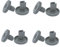 Viudecce 8 Pezzi Series Ruota Cestino Lavastoviglie per Aeg Favorit Privileg Zanussi Lavastoviglie Ricambi Accessori