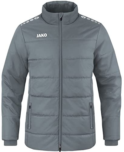 JAKO Herren Coachjacke Team, Steingrau, XXL