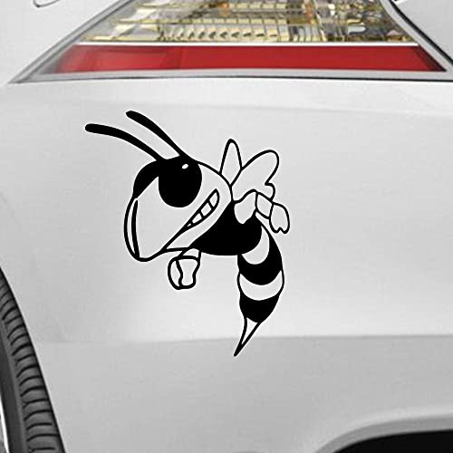 myrockshirt Lustige Biene Wespe Autoaufkleber Autosticker Aufkleber Sticker 2-er Set Links/rechts