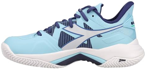 Diadora Damen B.Icon 2 Clay Tennisschuhe Bright Baby Blue and White, Himmelblau, 7