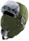 TOPEX XL/XXL Wasserdicht Fliegermütze Herren Wintermütze Warme Trappermütze mit Ohrenklappen Fellmütze Russenmütze TE69265_Army Grün L/XL