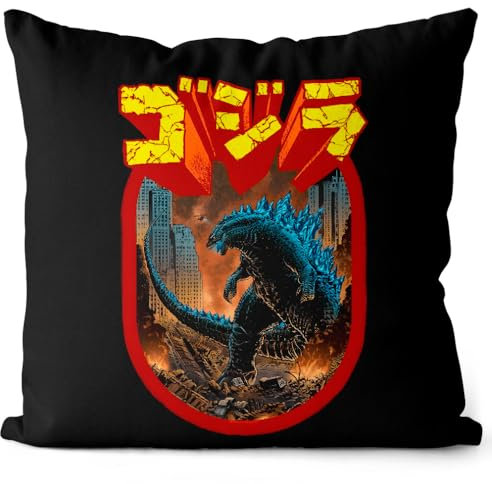 style3 Mega-City Beast Kissen mit Füllung 40cm Baumwolle Japan Monster Nippon Tokio Tokyo