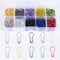 300 STK Birne Pins, 10 Farben Calabash Pin Metall, Birne Sicherheitsnadeln, Kürbis Pins, Maschenmarkierern, Reihenmarkierer Häkeln für Kleidung Stricken Maschenmarkierer DIY Fertigkeit Herstellung