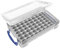 Feldherr paint rack compatible with 4L Really Useful Box - 56 Paint Bottles, Color:Grey, Really Useful Boxes:Box 4 l included